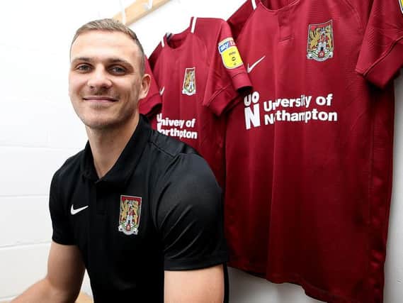 New Cobblers signing Harry Smith (Picture: Pete Norton)