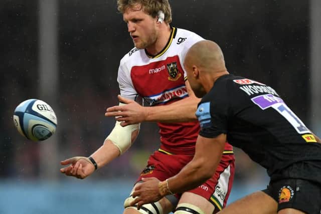 Jamie Gibson was in action