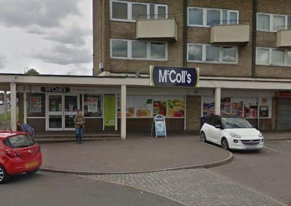 McColl's in Farmstead Road.