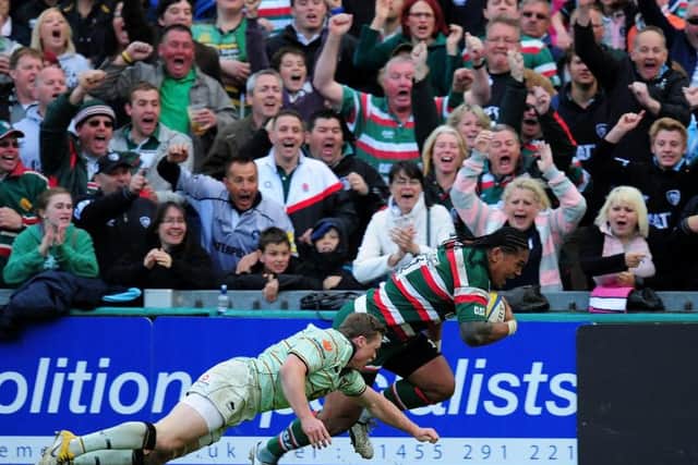 It was a hugely controversial east midlands clash at Welford Road as Leicester secured a seventh successive Premiership final appearance. Manu Tuilagi punched Chris Ashton in the face but both players were yellow carded by Wayne Barnes.