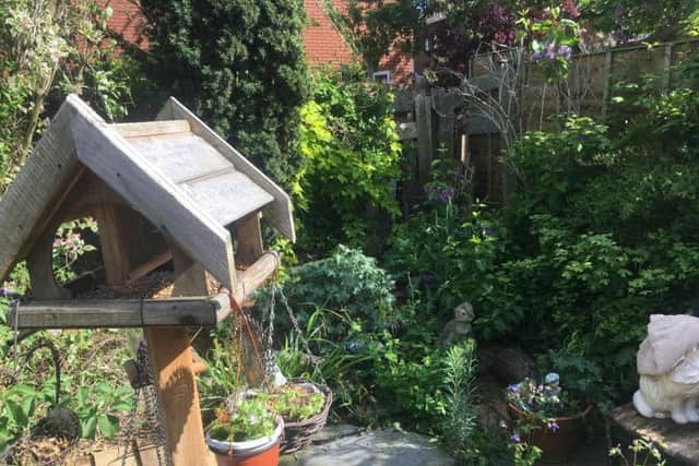 Gwen Dunkley has been keeping a communal area at her block of flats as her own for some 20-odd years, but Northampton Partnership Homes wants to flatten part of it.