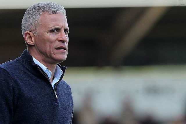 Cobblers boss Keith Curle