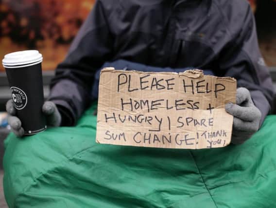 The council report recommends adopting the Housing First model, and also setting up a publicity campaign around giving money to rough sleepers