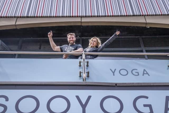 Ben Cohen and Kristina Rhianoff are set to open Soo Yoga on June 13.