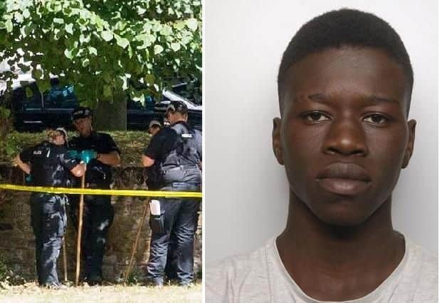 Ibraima Tourey-Drammeh opened a 20cm wound in his victim's belly when he slashed him with a machete.