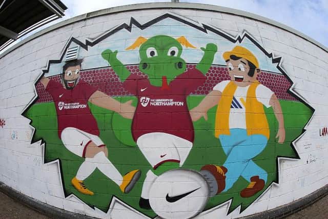 The Cobblers have won the EFL Inside Stadium Entertainment award
