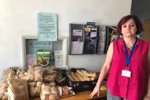 Deafconnect CEO Joanna Steers' staff have given up their own lunch for people who have come through their doors starving.
