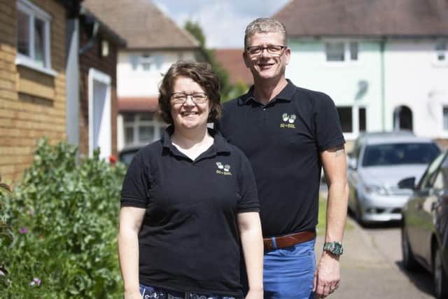 Carol Spencer and Lee Gilbert have between them been volunteering at the 50+ BSL group for 15 years. Pictures by Kirsty Edmonds.