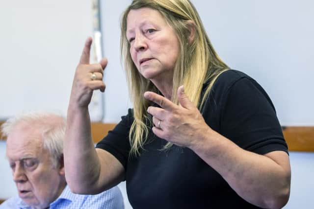 The 50+ BSL is on once a fortnight at the community centre. Pictures by Kirsty Edmonds.