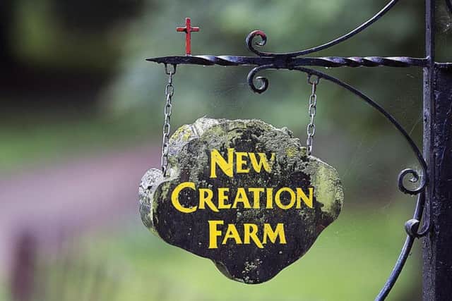 New Creation Farm, a working farm in Nether Heyford, also housed a number of communal houses.