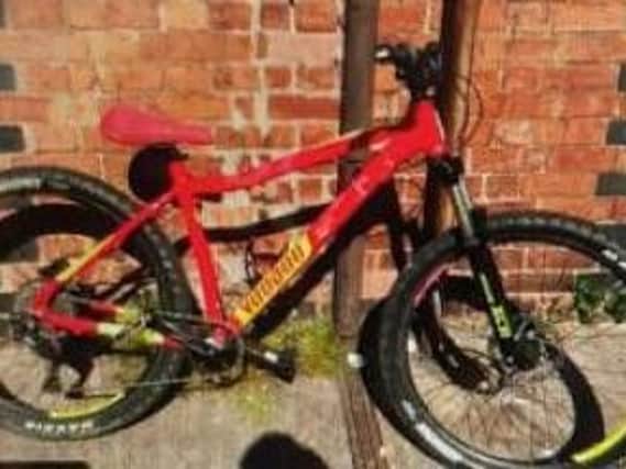 If you've seen this bike it was stolen from a teenager in Semilong on Friday afternoon.