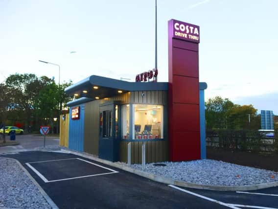 The 500,000 drive-thru is now open at the northbound carriageway services.