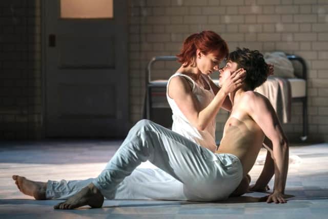 Cordelia Braithwaite and Paris Fitzpatrick as Juliet and Romeo