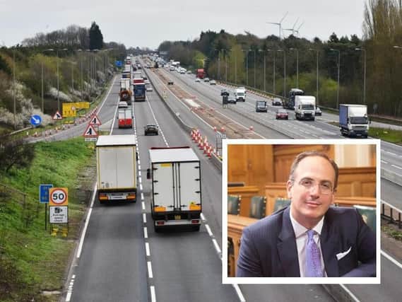 Northampton MP Michael Ellis has stood by the Smart Motorway scheme in his first week as Minister for Transport.