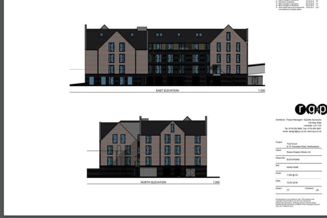 An artist's impression of Tivoli Court, which would replace the former Sofa King building