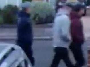 CCTV image released on Friday (May 31) by Northamptonshire Police following a robbery in Northampton.