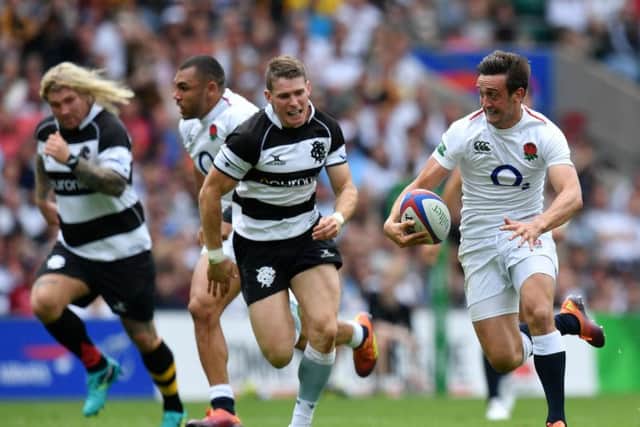 Alex Mitchell impressed for England