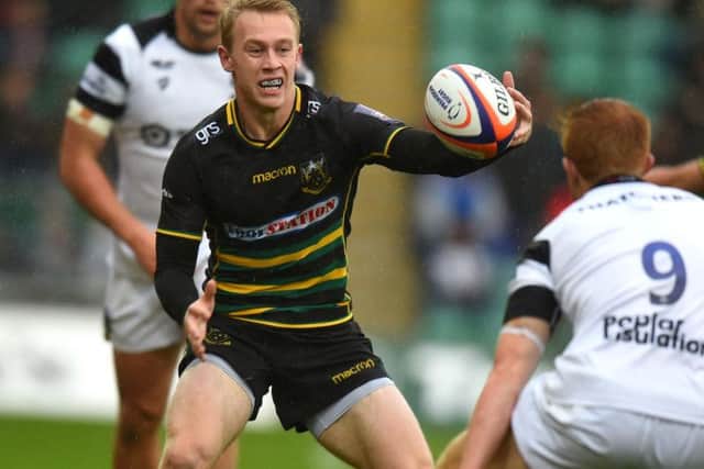 The utility back joined Saints last summer but he was only able to make one first-team appearance and will now join Championship club Bedford Blues.