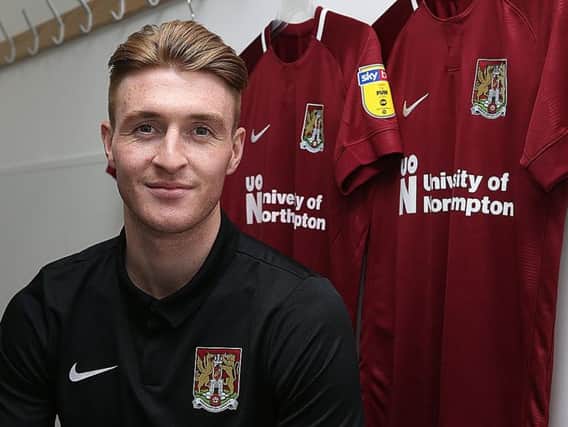 Ryan Watson has signed for the Cobblers (Picture: Pete Norton)