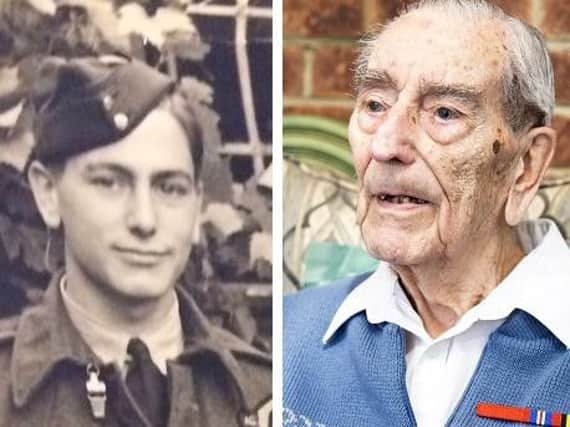 George Verden wanted to see his wife for her birthday - but first he was told he had a bombing run to go on...