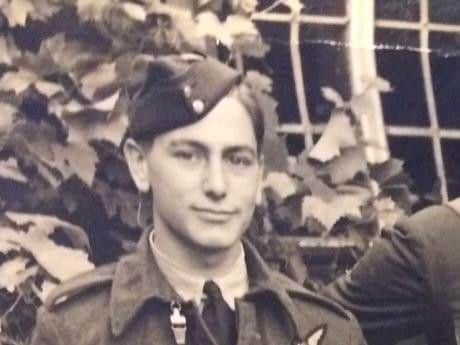 Warrant Officer George Verden, aged 21, circa August 1944.
