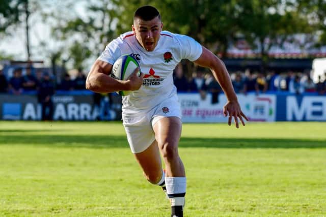 Ollie Sleightholme scored twice against Ireland Under-20s
