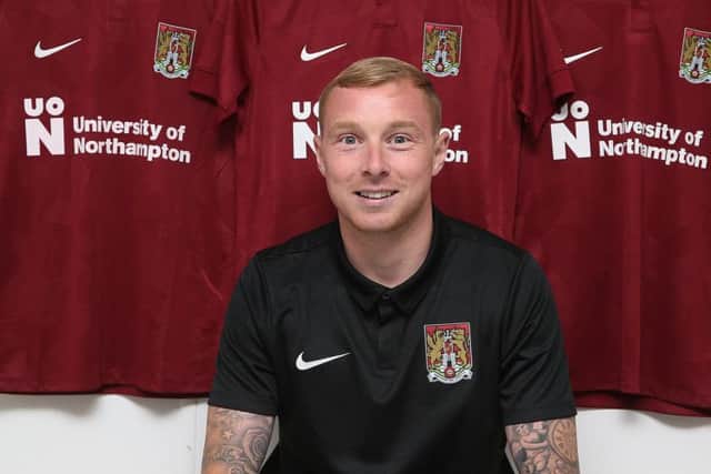 Nicky Adams has signed a two-year deal at the Cobblers (Picture: Pete Norton)