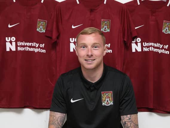 Nicky Adams has signed a two-year deal at the Cobblers (Picture: Pete Norton)