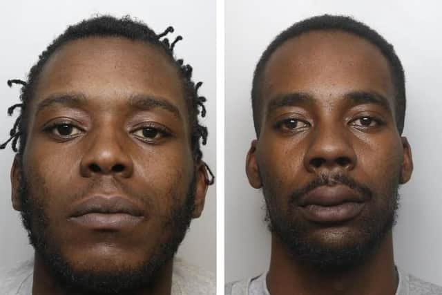 Jerome Smikle, 27, of Northampton, and Kayongo Shuleko, 26, of London, were both found guilty yesterday at the end of a six-week trial at Birmingham Crown Court.