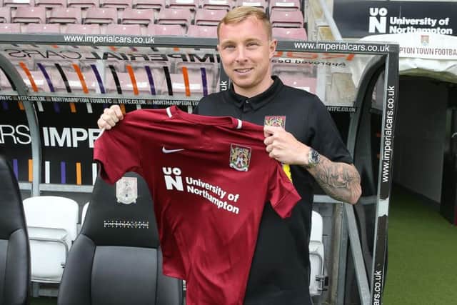 Nicky Adams has signed a two-year deal at the Cobblers (Picture: Pete Norton)