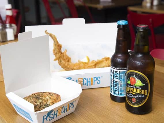 Free fish and chips are on offer at The Lighthouse - if you can beat a "small game" before you eat.