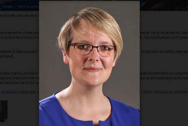 Chief executive Katie Fisher
