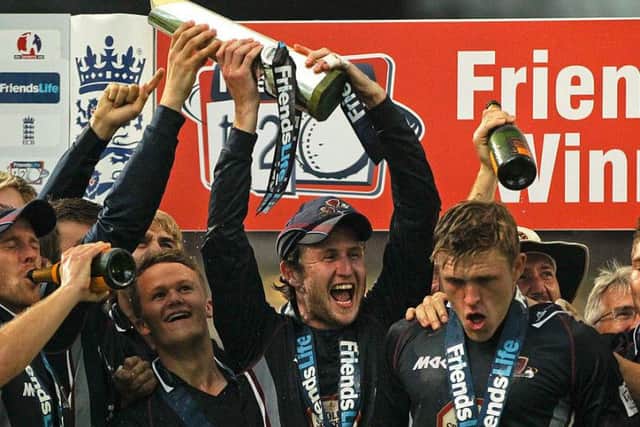 Alex Wakely skippered Northants to T20 glory in 2013
