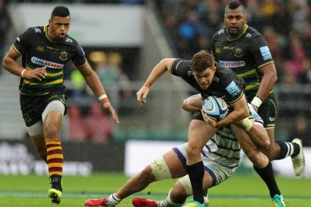 Andrew Kellaway had the honour of wearing Rob Horne's 13 shirt in the game against Leicester at Twickenham