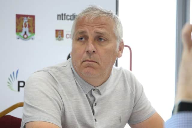 Cobblers chief scout Simon Tracey