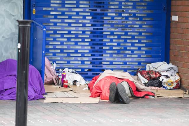The street outreach team deal with rough sleepers in Northampton