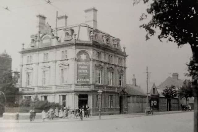 The Kingsley Park Hotel - now The White Elephant - in 1900.