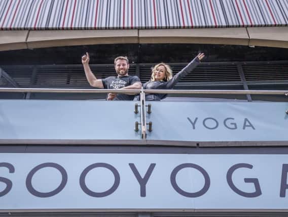 Soo Yoga - the new business venture by Kristina Rhianoff and Ben Cohen - is set to open next week.