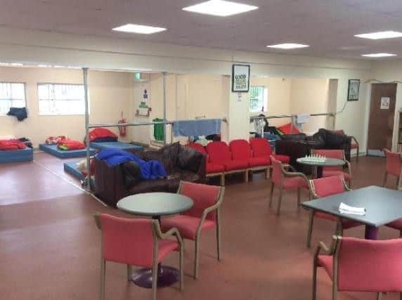 The former British Rail Sports & Social Club was converted into the nightshelter in 2017.