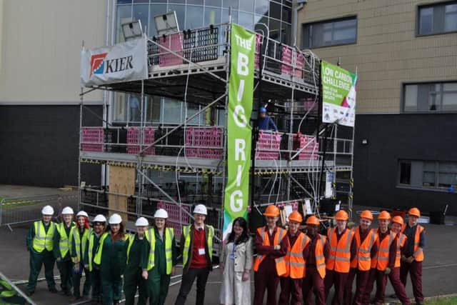 The Big Rig challenge at the college last year. Photo: Northampton College