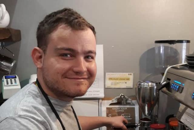 Jack said Cafe Track has improved his social skills, and independence. He loves living in the county for the nightlife and being near his family. He loves the cafe for its friendliness, nice food, and social atmosphere.