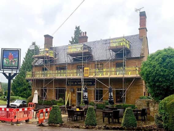 The Fox and Hounds in Lower Harlestone is set to undergo a makeover in June and July.