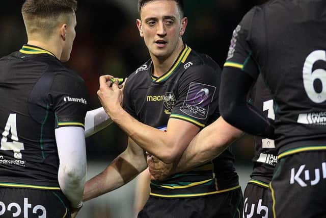 Alex Mitchell was named young player of the year at Saints