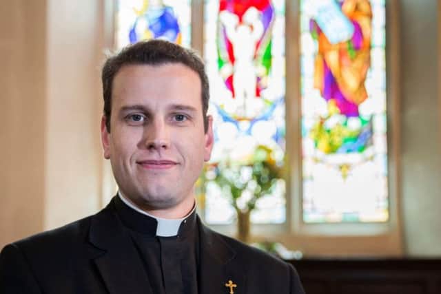 The Rector at All Saints Church, Father Oliver Coss