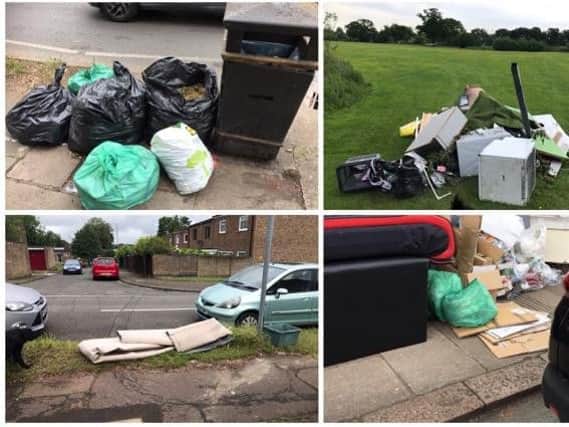 Fly-tipping in Far Cotton. Photo: Julie Davenport