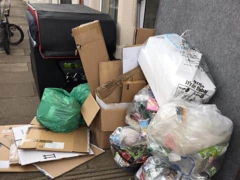 Fly-tipping in Far Cotton. Photo: Julie Davenport