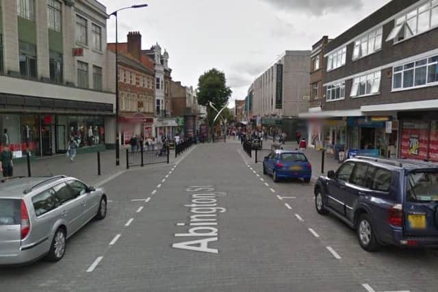 There were nine reports of anti-social behaviour on or near Abington Street.