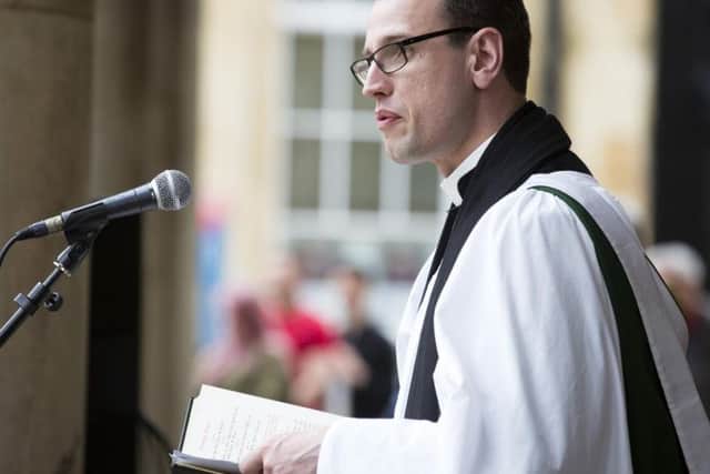 Father Oliver Coss, from All Saints Church, Northampton
