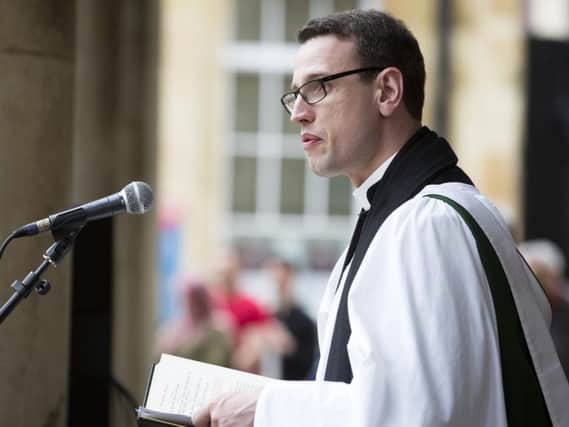 Father Oliver Coss, from All Saints Church, Northampton