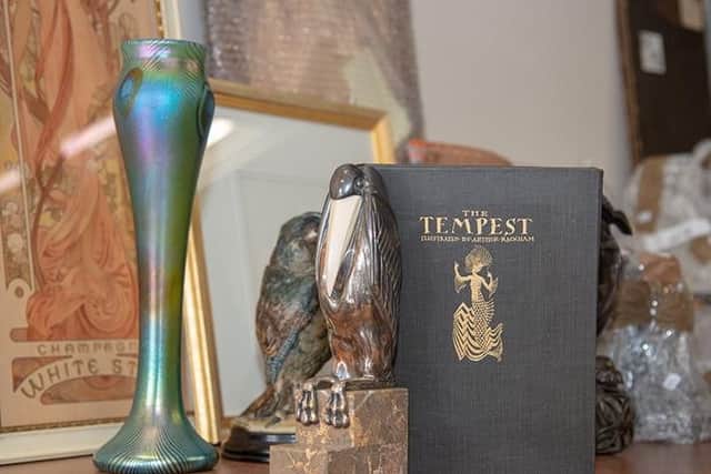 A vast array of collectors items, including Victorian-era paintings, first edition novels and original cartoon images from the likes of Scooby Doo, The Wacky Races and The Simpsons, were all seized by officers investigating the massive fraud carried out by Stephen Jellis.